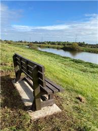 Three Trentside Benches